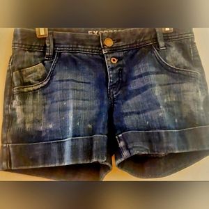 Express Jean Shorts (never worn)